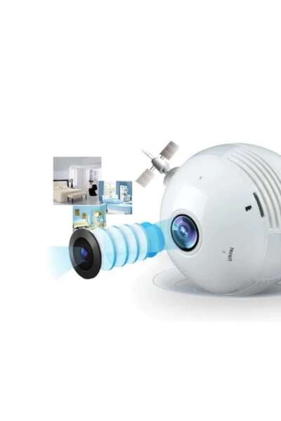 Ovs Panoramic Indoor Surveillance Camera with Microphone and Speaker