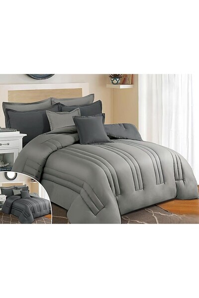 SNOOZYL Luxury hotel double bed sheet with filling to give you hotel luxury, made of microfiber, size 240*260 cm