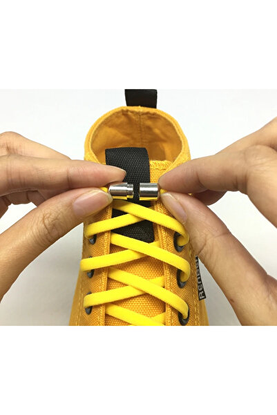 FITINT Șireturi elastice fără legare cu capsulă metalică