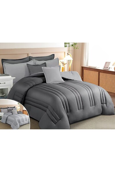 SNOOZYL Luxury hotel double bed sheet with filling to give you hotel luxury, made of microfiber, size 240*260 cm
