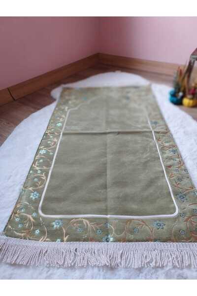 Dokuzer Lüks Şönilli Astarlı Seccade