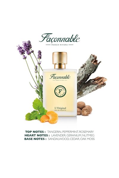 OEM Fresh and elegant perfume for men, Façonnable 90 ml