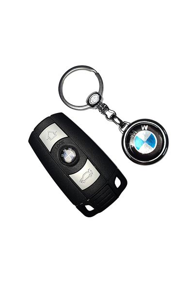 OEM Key case BMW E90 E60 E61 E70 E71 E72 E65 Z4 X6 X5 without back cover with keychain
