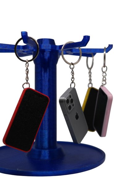 Uzman3D Mini iPhone Design Keychains (Pack of 4)