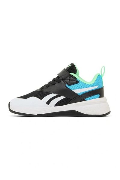 Reebok Nano Play Stretch Lace & Top Strap Boy's Black Comfortable Sneaker