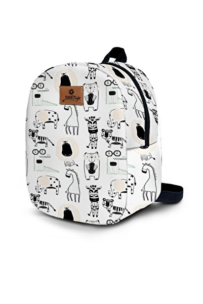 Kokopatik حقيبة حضانة صغيرة الحجم بنمط كرتوني