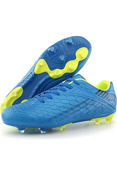 OEM Ghete de fotbal înalte cu crampoane, albastre, mărimea 42