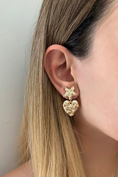 Lavian Accessories Starly Gold Küpe