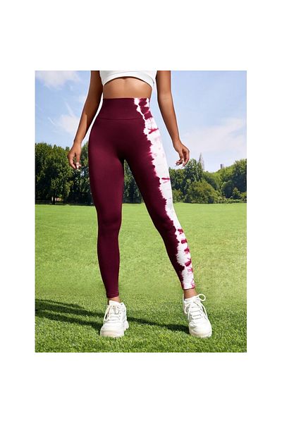 FITINT Women's Seamless Push-Up High Waist Sport Leggings Red – 328