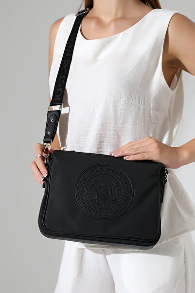 Just Polo Women's 3 Compartment Messenger & Shoulder Bag
