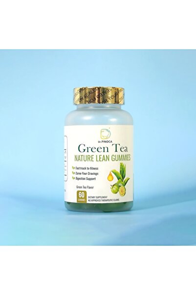 DR Pinoca Green Tea Nature Lean Gummies- 1 Bottles x 60 Gummies