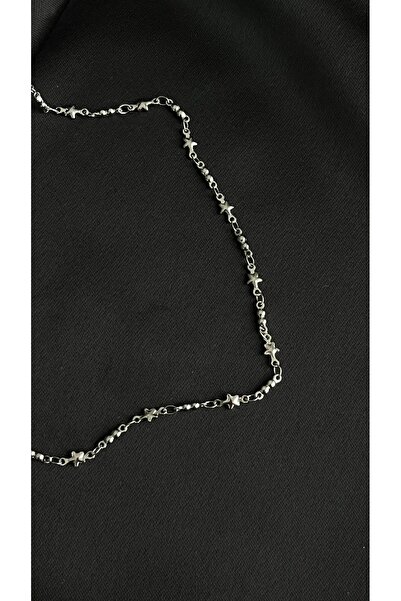 ROYKA Steel Silver Star Necklace