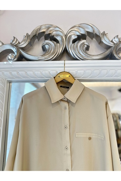 Invee 7155 Shirt - Cream