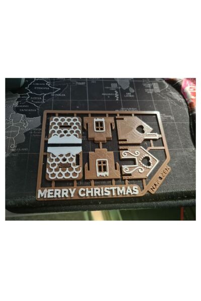 safedock House Model with Ginger Pattern