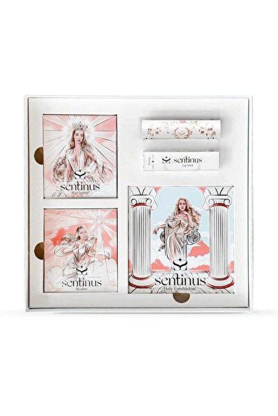 Sentinus Summer Pack Beauty Kit (9 lu Far Paleti-You Wısh Ruj-Rıch Allık-Hıghlıghter)