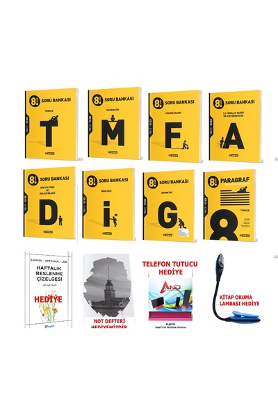 Hız Yayınları 2025-2026 Müfredat 8. Sınıf Tüm Dersler Soru Bankası Güçlendiren Ve Kazandıran FULL Set
