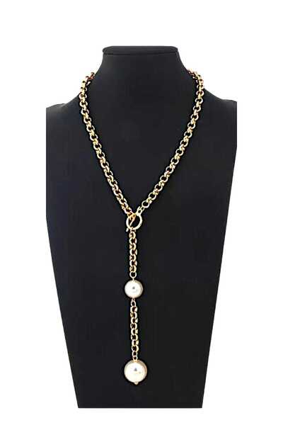 Ralp Moda Two Pearl Necklace