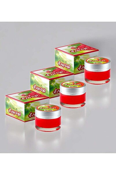 AL-HELAL كريم معطر للجسم برائحة التوت 25 جرام (عبوة من 3 قطع)