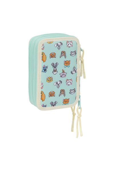 Disney School Case with Accessories Blue 12,5 x 19,5 x 5,5 cm 37 Pieces