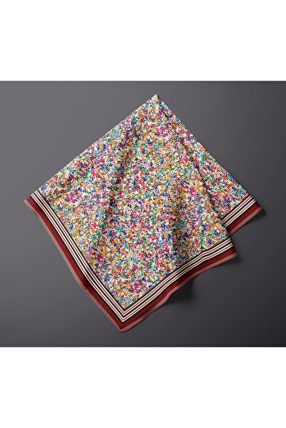 Levidor Φουλάρι με γεωμετρικό ριγέ μοτίβο με αστραφτερό κρύσταλλο