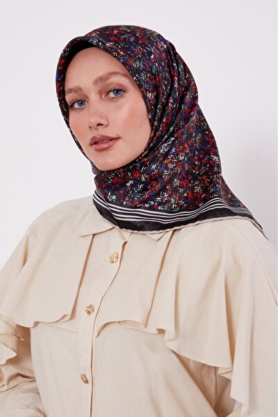 Levidor Φουλάρι με γεωμετρικό ριγέ μοτίβο με αστραφτερό κρύσταλλο