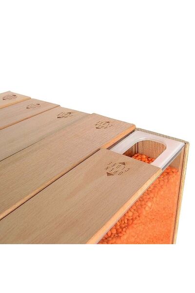 Titiz Woodbox 1.7 L Wooden Food Storage Container