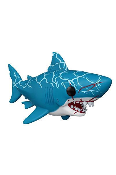 Funko Pop Super Movies Jaws 50th Anniversary – Great White Shark (retro) No:1754 (6")