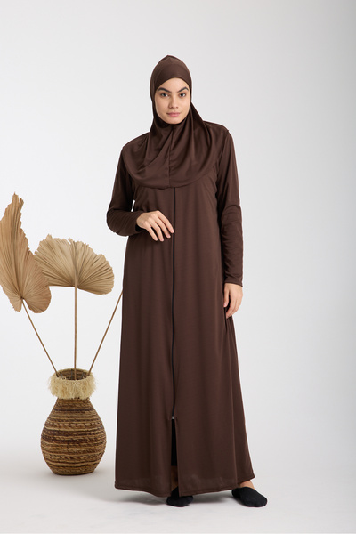 MaesSE Γυναικείο φόρεμα προσευχής με φερμουάρ