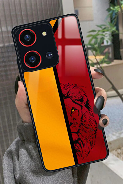 Reeder S19 Max Pro S 108 MP (Zoom) Uyumlu Aslan Tasarımlı Glossy Premium Kılıf