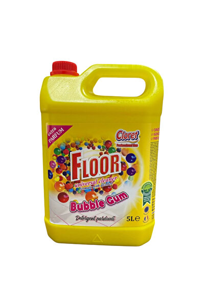 Cloret – Soluție Universală pentru Pardoseli Bubble Gum, 5L