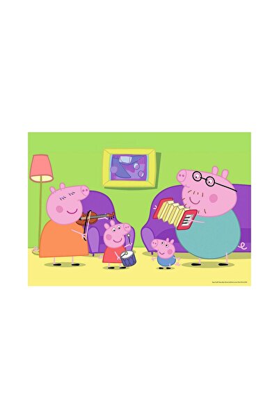 RAVENSBURGER Puzzle - Purcelusa Peppa, 2x12 piese