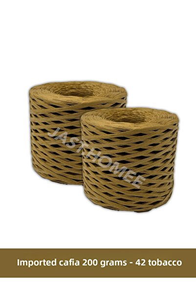 Jast Textile Εισαγόμενο χάρτινο νήμα ράφια, 2 τεμάχια το καθένα, 200 γραμμάρια