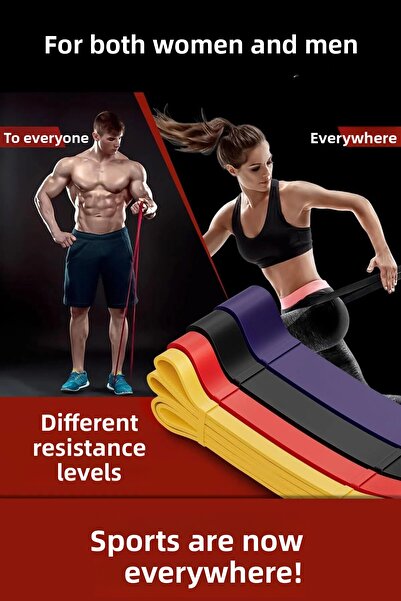 NUBLADO 35 kg Resistance Band Muscle Building Rubber Fitness Pilates Cross Training Band Purple - Extra Tough Mft.