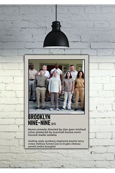icase Brooklyn Nine-Nine serie Film Poster Decor Concept Tablo MDF Calitate b...