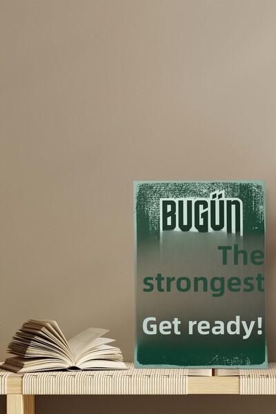 qoeuyl boutique Γίνε η πιο ισχυρή διάσπαση σήμερα Πίνακας αφίσας από ξύλο MDF...