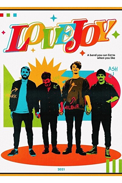 Universal Poster decorativ din lemn Lovejoy din anii '60