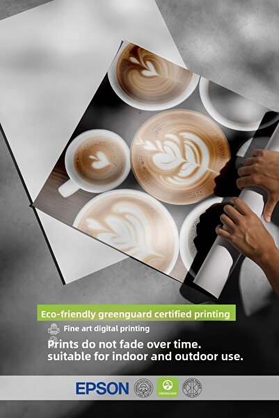 Postifull Coffee Varieties Poster, Unframed Wall Poster, Vertical Wall Painting Comfort Series No: 108401