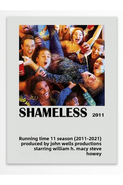 Postifull Shameless - Αφίσα χωρίς πλαίσιο - Διακόσμηση τοίχου - Αφίσες τηλεοπ...