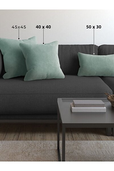 Demor Home Seria moale Nile Green Arunca perna, fata de perna