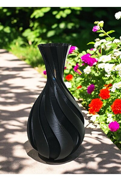 a life in games Vază decorativă modernă elegantă / mare – design de flori artificiale cu opțiuni lungi și scurte alb și colorat 21 cm