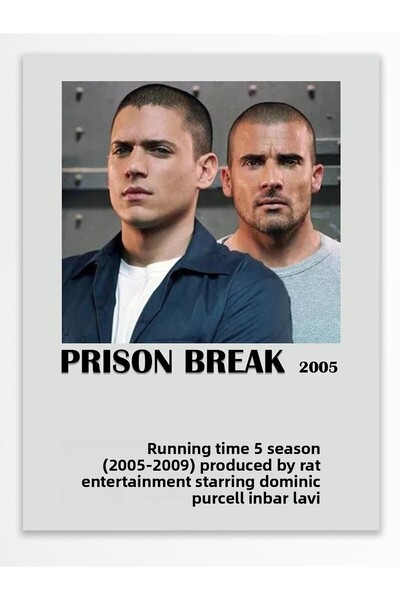 Postifull Prison Break - Σχεδιασμός αφίσας χωρίς πλαίσιο - Διακόσμηση τοίχου ...