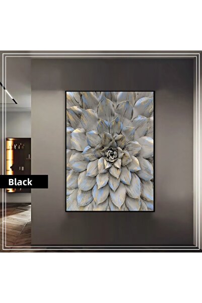 Harikabirev HARİKABİREV | MODEL DE FLORI DE ORTANCA ALBASTRU-ARGINTIU | TABLA...