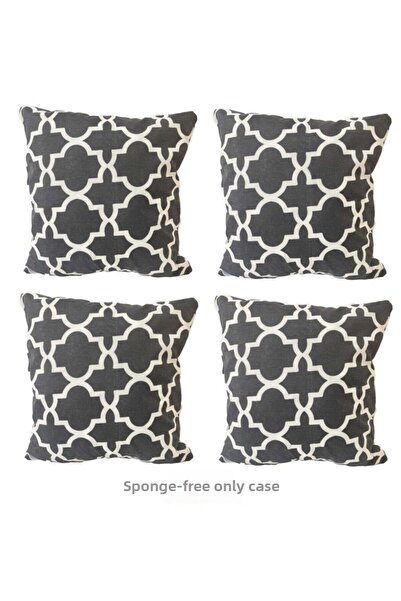 Vip Home Concept Husă de pernă Husă de pernă VIP 4 bucăți-43x43 cm (Big Karaç...