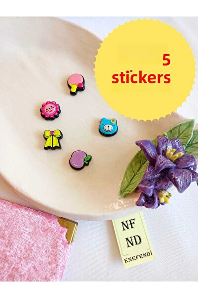 ENEFENDİ 5 bucăți autocolante 3D adezive pentru sticle de apă, jucărie cadou,...