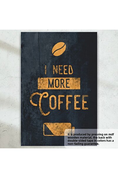 Hayat Poster am nevoie de mai mult cafea acasă bucătărie cafenea decor pictur...