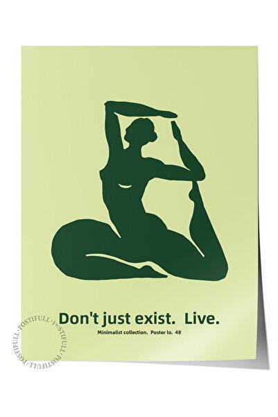 Postifull Αφίσα χωρίς πλαίσιο με θέμα τη γιόγκα και το διαλογισμό, αισθητική ...