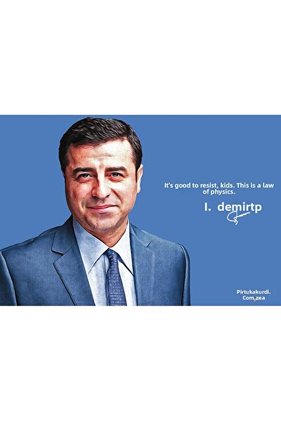 ZERYA Αφίσα Selahattin Demirtaş - Demirtaş Posters 5 (ΧΩΡΙΣ ΣΚΕΛΟΣ)