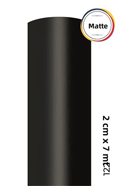 Ecce Folie de acoperire autoadeziva neagra mat 122 Cm X 7 Mt