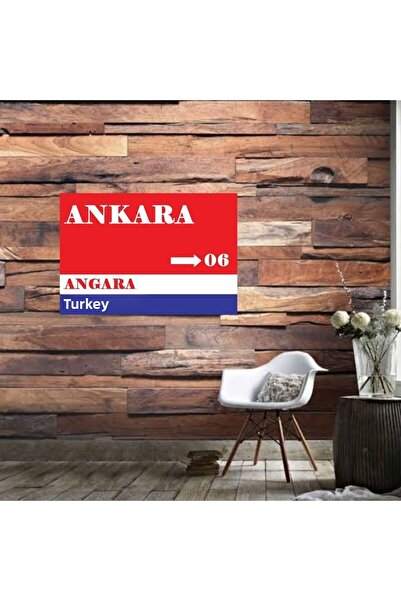 DURUSOY Ξύλινη ρετρό αφίσα από MDF, Αστεία αποφθέγματα, Γραφές τοίχου, Τοπίο,...