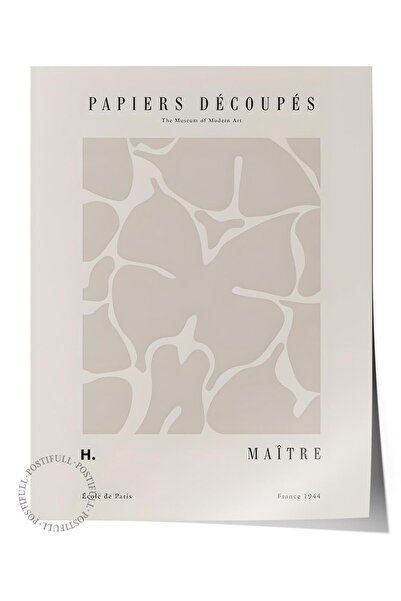 Postifull Αφίσα Παστέλ Σχεδίου Henri Matisse - Χωρίς πλαίσιο, Αφίσα Εικονογρά...